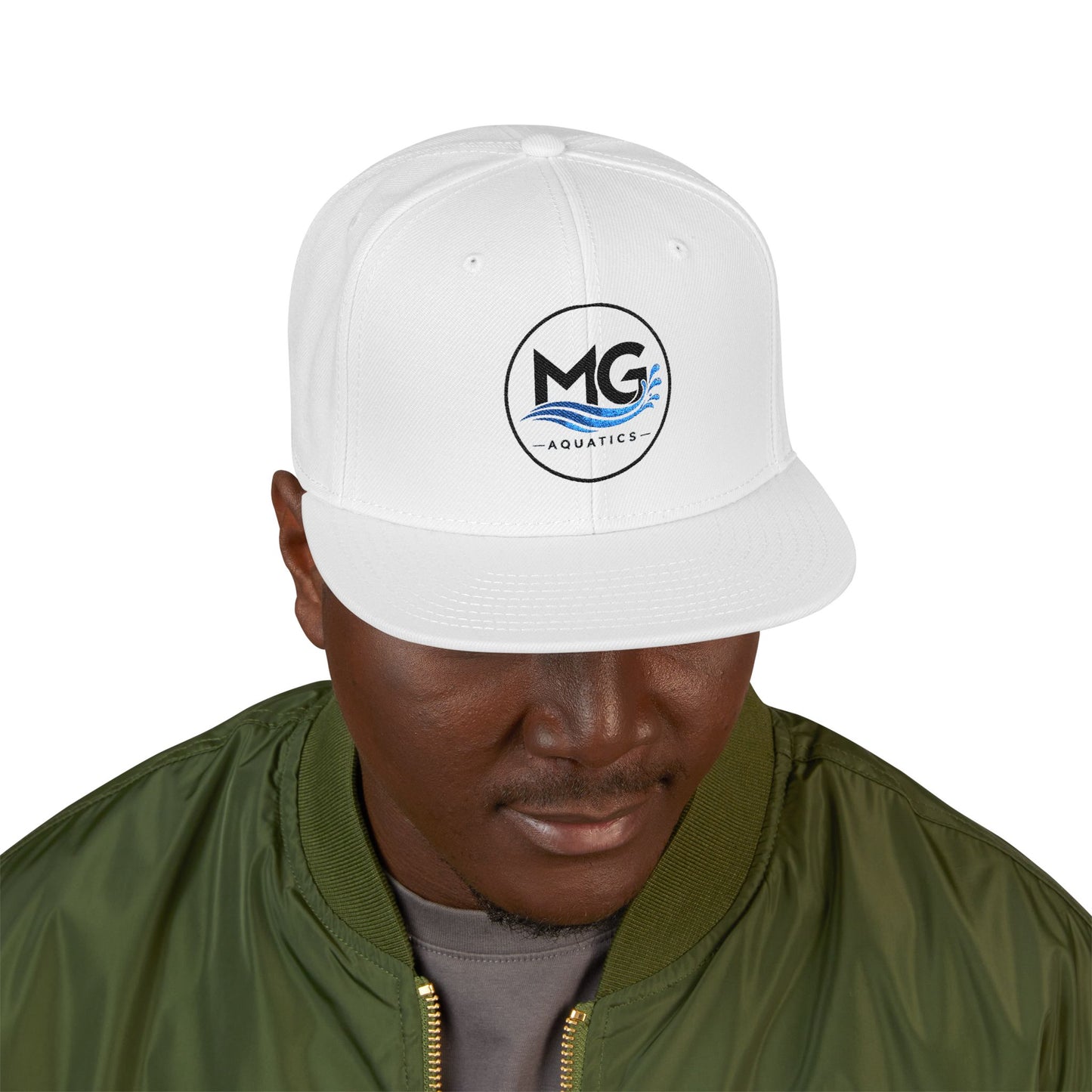 MG Aquatics Snapback Flat Bill