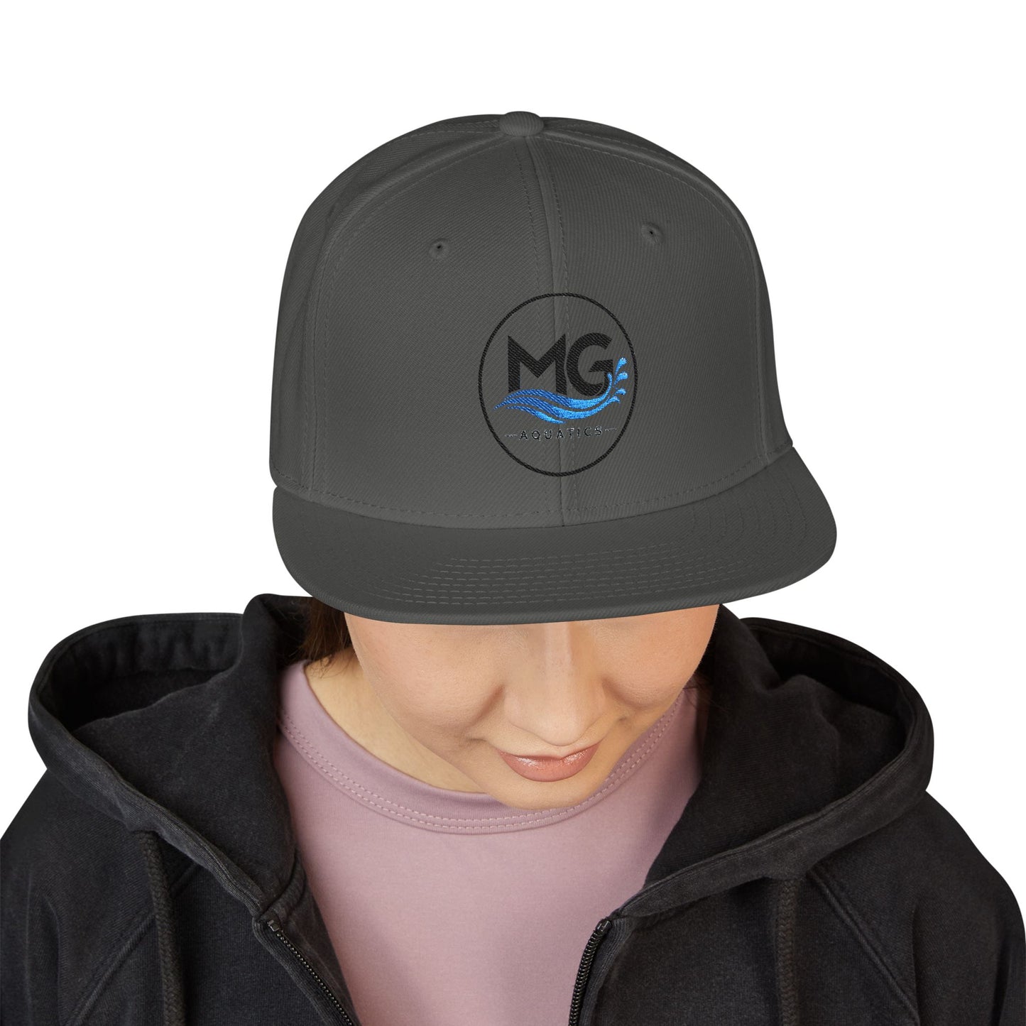 MG Aquatics Snapback Flat Bill