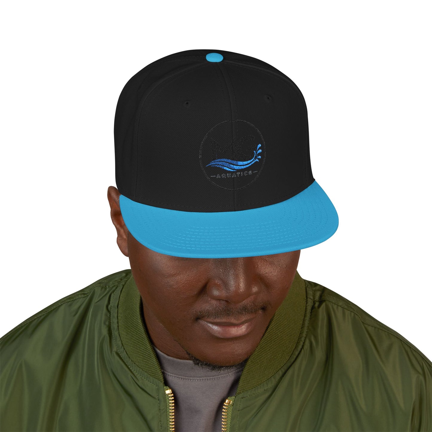 MG Aquatics Snapback Flat Bill